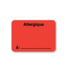 ALLERGIC TO ..................................
