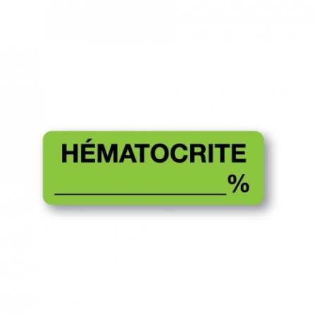 HEMATOCRIT __________ %