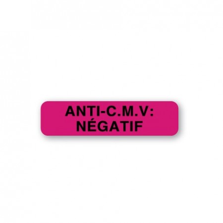 ANTI-C.M.V: NÉGATIF