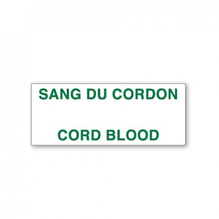 SANG DU CORDON - CORD BLOOD