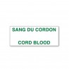 SANG DU CORDON - CORD BLOOD