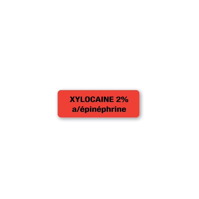 XYLOCAINE 2% A/ÉPINÉPHRINE