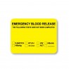 EMERGENCY BLOOD RELEASE