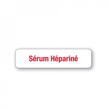 SÉRUM HÉPARINÉ