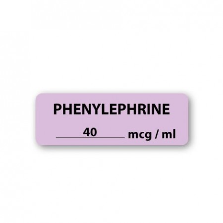 PHENYLEPHRINE 40 mcg/ml