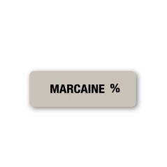 MARCAINE __ %