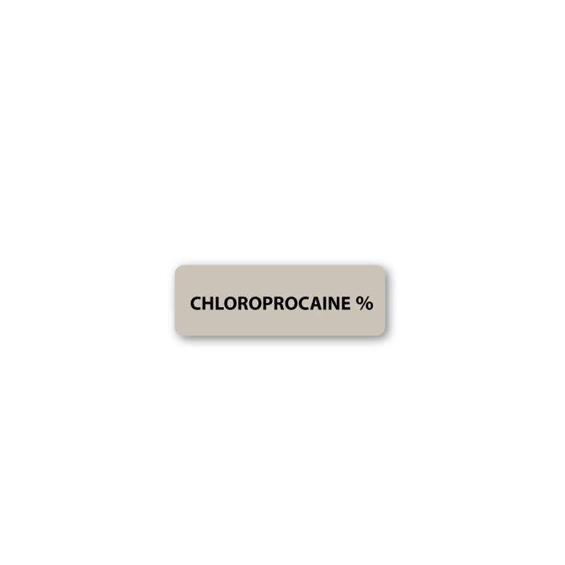 CHLOROPROCAINE  %