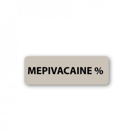 MEPIVACAINE  %
