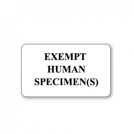 FREE HUMAN SPECIMEN(S)