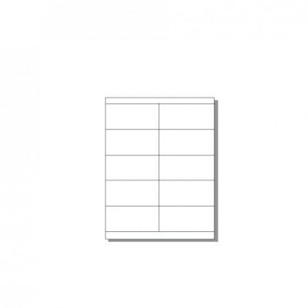 Sheet for laser printer - 10 labels