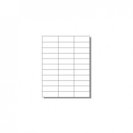 Sheet for laser printer - 33 labels