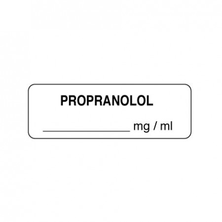 PROPRANOLOL  ___ mg/ml