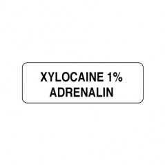XYLOCAINE 1%, ADRENALIN