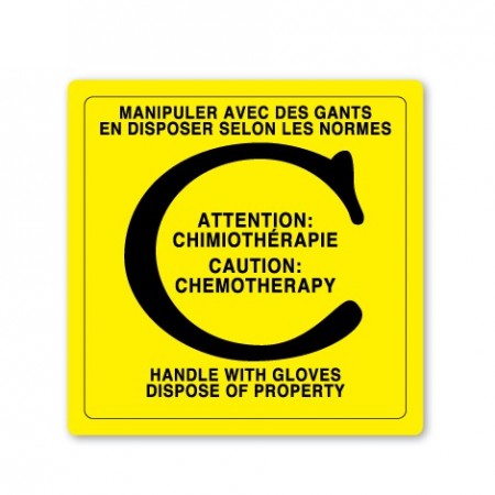 ATTENTION : CHIMIOTHÉRAPIE - CAUTION : CHEMOTHERAPY