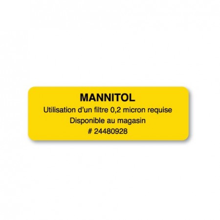 MANNITOL - FILTER REQUIRED