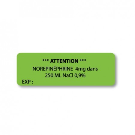 CAUTION - NOREPINEPHRINE 4 mg