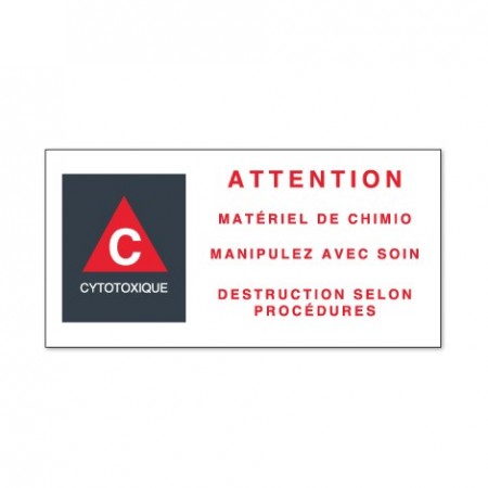 CAUTION - CHEMIO EQUIPMENT