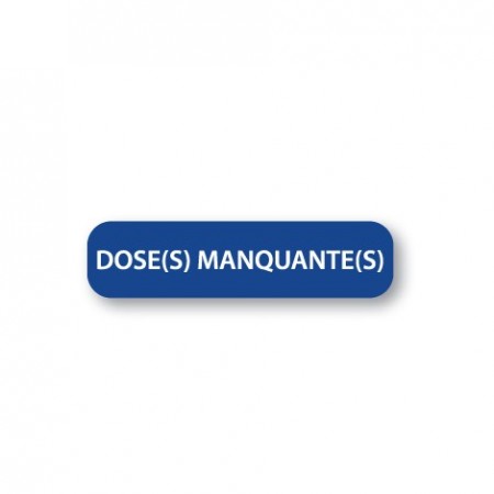 DOSE(S) MANQUANTE(S) : 